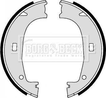 Borg & Beck BBS6246 - Bremžu loku kompl., Stāvbremze www.autospares.lv