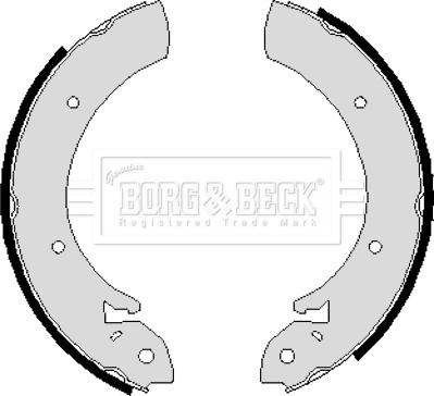 Borg & Beck BBS6214 - Bremžu loku komplekts www.autospares.lv