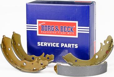 Borg & Beck BBS6218 - Комплект тормозных колодок, барабанные www.autospares.lv