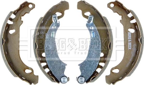 Borg & Beck BBS6283 - Brake Shoe Set www.autospares.lv