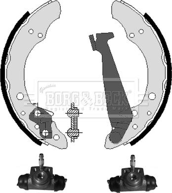 Borg & Beck BBS1015K - Bremžu loku komplekts autospares.lv