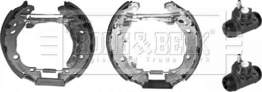 Borg & Beck BBS1140K - Bremžu loku komplekts www.autospares.lv