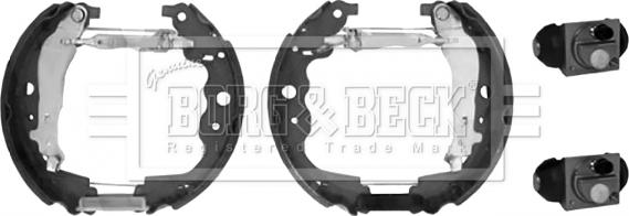 Borg & Beck BBS1147K - Bremžu loku komplekts www.autospares.lv