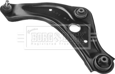 Borg & Beck BCA7439 - Рычаг подвески колеса www.autospares.lv