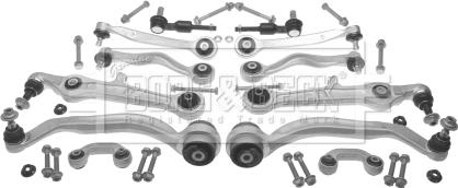 Borg & Beck BCA7121K - Remkomplekts, Neatk. balstiekārtas šķērssvira www.autospares.lv