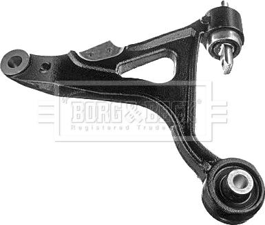 Borg & Beck BCA7207 - Neatkarīgās balstiekārtas svira, Riteņa piekare www.autospares.lv