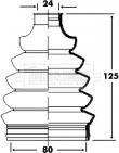 Borg & Beck BCB2364 - Пыльник, приводной вал www.autospares.lv