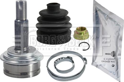 Borg & Beck BCJ1195 - Шарнирный комплект, ШРУС, приводной вал www.autospares.lv