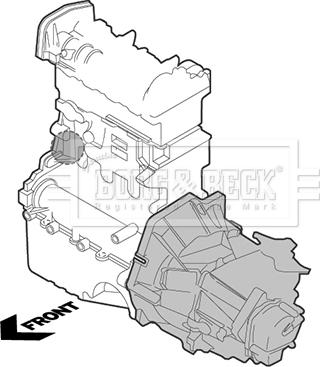 Borg & Beck BEM4144 - Piekare, Dzinējs www.autospares.lv