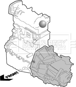 Borg & Beck BEM4349 - Piekare, Dzinējs www.autospares.lv