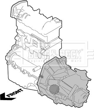 Borg & Beck BEM4282 - Piekare, Dzinējs www.autospares.lv