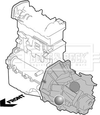 Borg & Beck BEM3003 - Piekare, Dzinējs www.autospares.lv