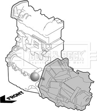 Borg & Beck BEM3321 - Piekare, Dzinējs www.autospares.lv