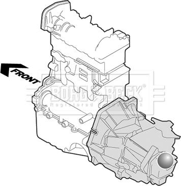 Borg & Beck BEM3280 - Piekare, Dzinējs autospares.lv