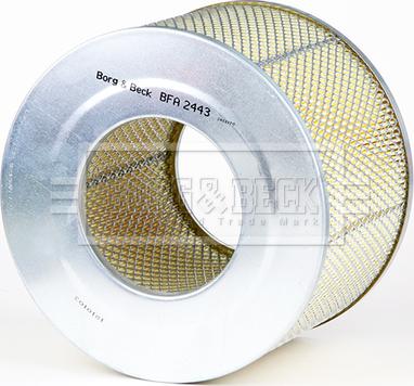 Borg & Beck BFA2443 - Gaisa filtrs www.autospares.lv