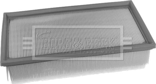 Borg & Beck BFA2512 - Gaisa filtrs www.autospares.lv