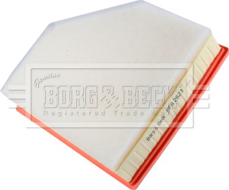 Borg & Beck BFA2623 - Gaisa filtrs www.autospares.lv