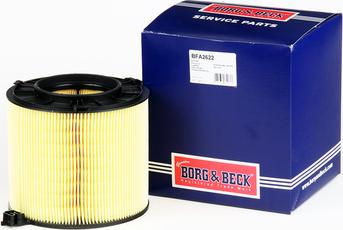 Borg & Beck BFA2622 - Gaisa filtrs www.autospares.lv