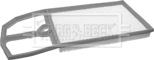 Borg & Beck BFA2041 - Gaisa filtrs www.autospares.lv