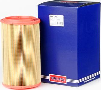 Borg & Beck BFA2342 - Air Filter, engine www.autospares.lv