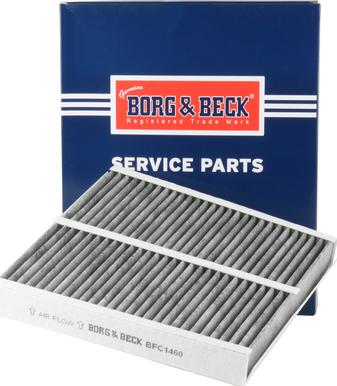 Borg & Beck BFC1460 - Filtrs, Salona telpas gaiss www.autospares.lv