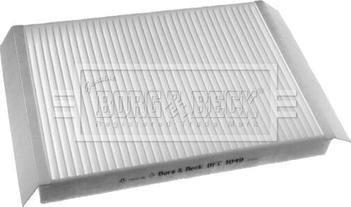 Borg & Beck BFC1049 - Filtrs, Salona telpas gaiss www.autospares.lv