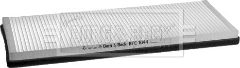 Borg & Beck BFC1044 - Filtrs, Salona telpas gaiss www.autospares.lv