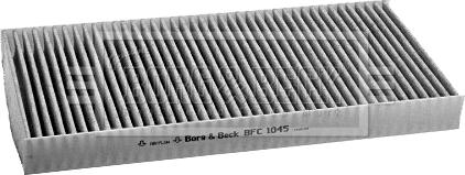 Borg & Beck BFC1045 - Filtrs, Salona telpas gaiss www.autospares.lv