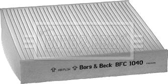 Borg & Beck BFC1040 - Filtrs, Salona telpas gaiss autospares.lv