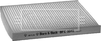 Borg & Beck BFC1041 - Filter, interior air www.autospares.lv