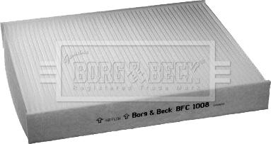 Borg & Beck BFC1008 - Filtrs, Salona telpas gaiss www.autospares.lv