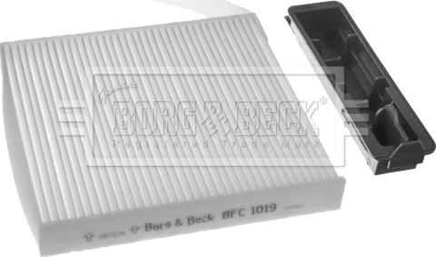 Borg & Beck BFC1019 - Filtrs, Salona telpas gaiss www.autospares.lv