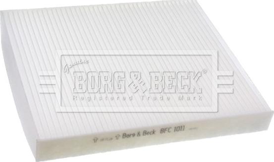 Borg & Beck BFC1011 - Фильтр воздуха в салоне www.autospares.lv