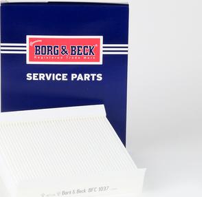 Borg & Beck BFC1037 - Filtrs, Salona telpas gaiss www.autospares.lv