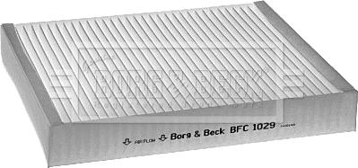 Borg & Beck BFC1029 - Filtrs, Salona telpas gaiss www.autospares.lv