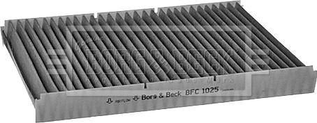 Borg & Beck BFC1025 - Filtrs, Salona telpas gaiss www.autospares.lv