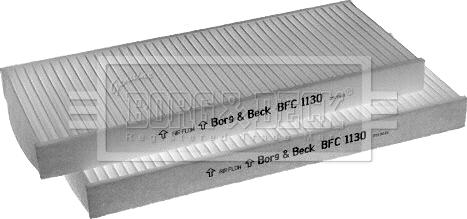 Borg & Beck BFC1130 - Filtrs, Salona telpas gaiss www.autospares.lv