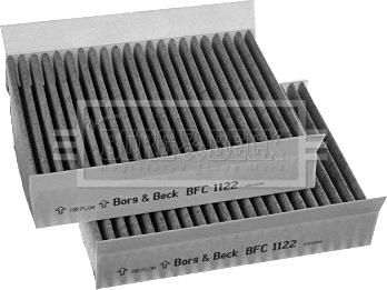 Borg & Beck BFC1122 - Filtrs, Salona telpas gaiss www.autospares.lv