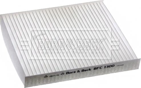 Borg & Beck BFC1300 - Filtrs, Salona telpas gaiss www.autospares.lv