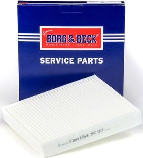 Borg & Beck BFC1317 - Filtrs, Salona telpas gaiss www.autospares.lv