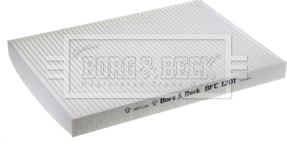 Borg & Beck BFC1201 - Filter, interior air www.autospares.lv