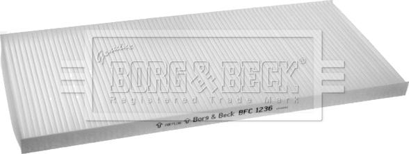 Borg & Beck BFC1236 - Filtrs, Salona telpas gaiss www.autospares.lv