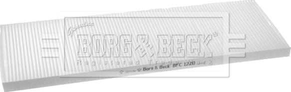 Borg & Beck BFC1220 - Filtrs, Salona telpas gaiss www.autospares.lv