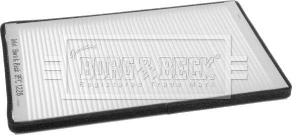 Borg & Beck BFC1228 - Filtrs, Salona telpas gaiss www.autospares.lv