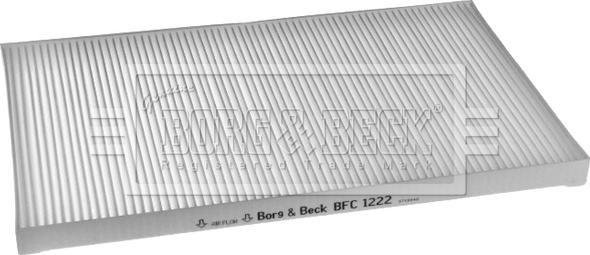 Borg & Beck BFC1222 - Filtrs, Salona telpas gaiss www.autospares.lv