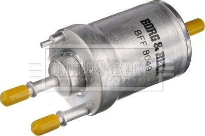 Borg & Beck BFF8049 - Degvielas filtrs www.autospares.lv