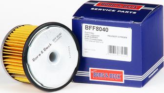 Borg & Beck BFF8040 - Fuel filter www.autospares.lv