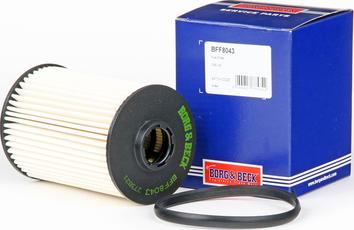 Borg & Beck BFF8043 - Degvielas filtrs www.autospares.lv