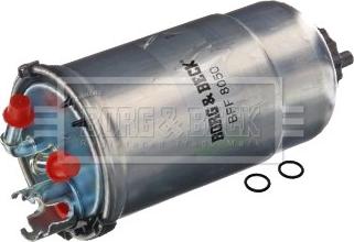 Borg & Beck BFF8050 - Fuel filter www.autospares.lv