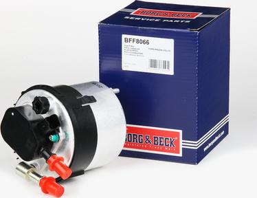 Borg & Beck BFF8066 - Degvielas filtrs www.autospares.lv